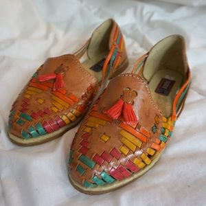 Authentic Colorful Mexican Huaraches Sandals